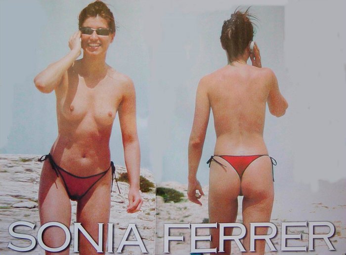 Sonia Ferrer pillada sin ropa