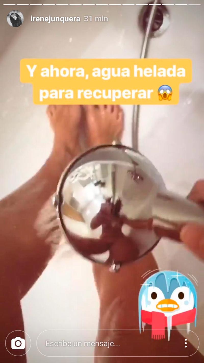 Irene Junquera Descuido Vagina Ducha