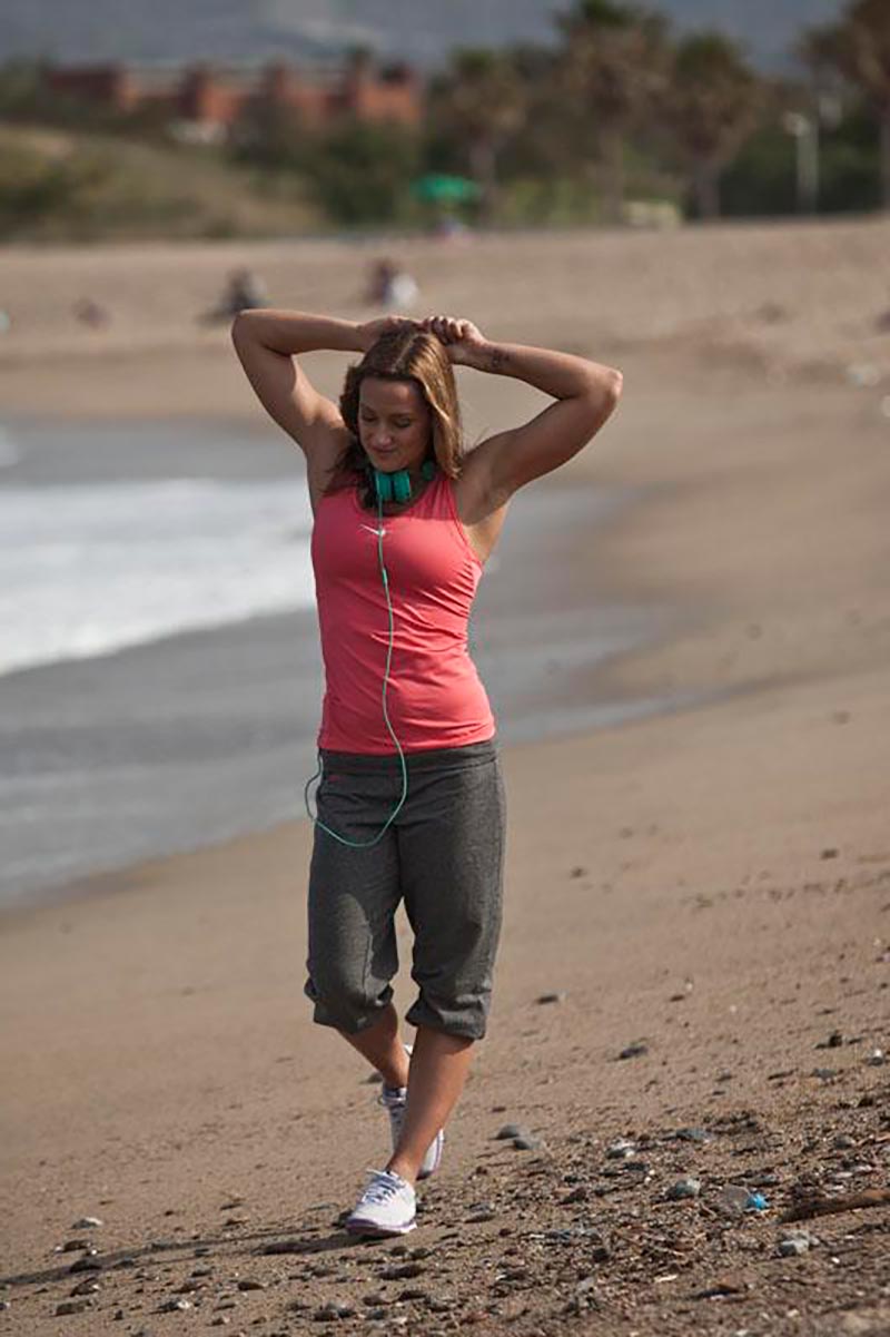 Mireia Belmonte Haciendo Gimnasia 4