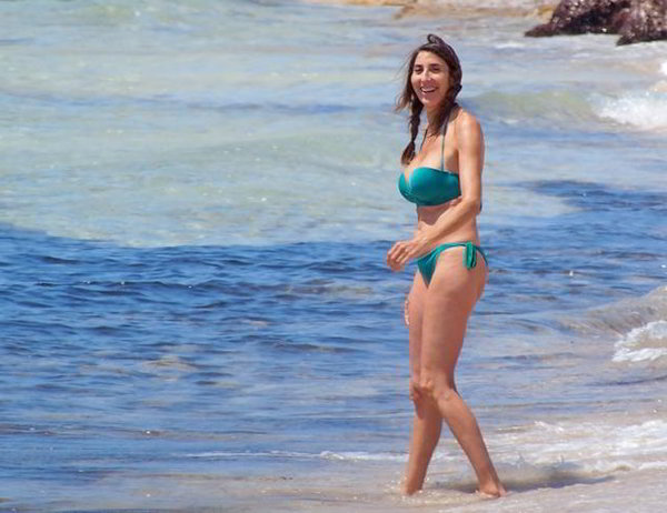 Paz Padilla desnuda playa