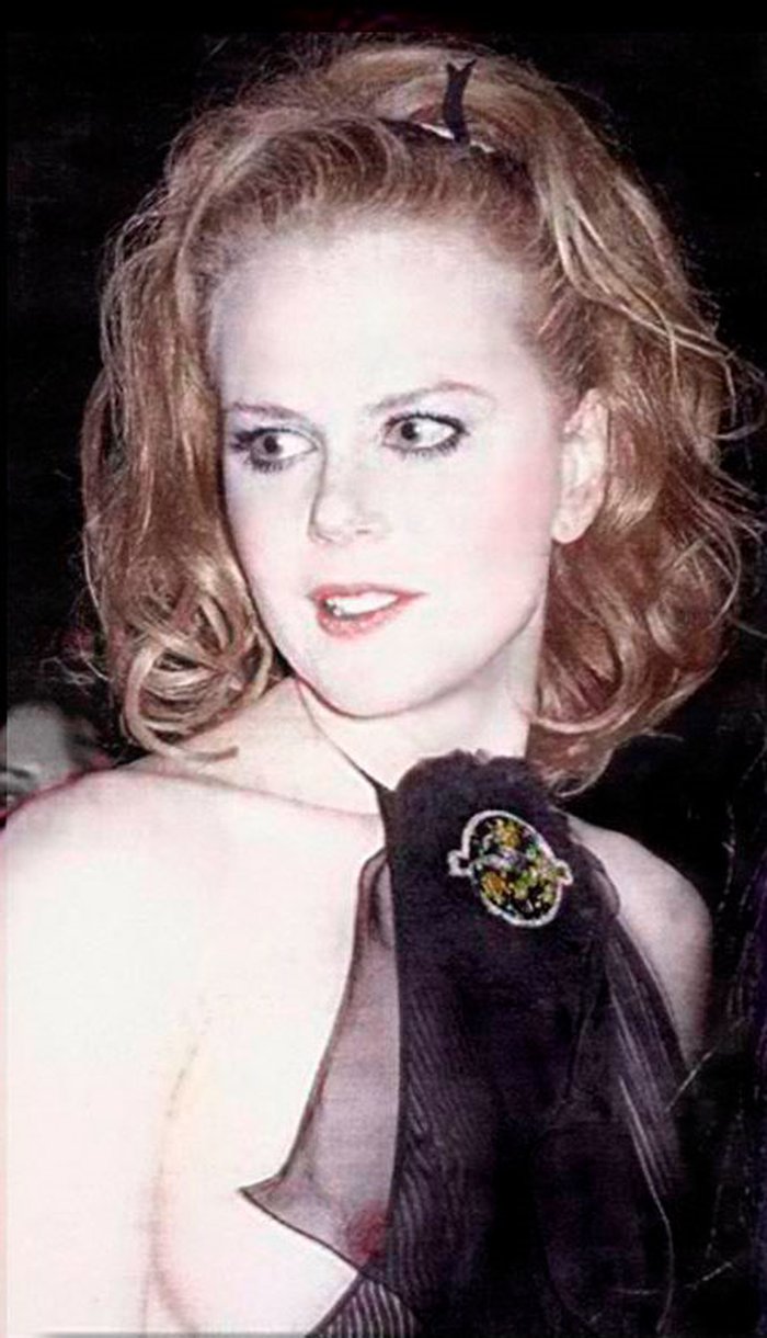 Nicole Kidman Descuido Pechos Vista