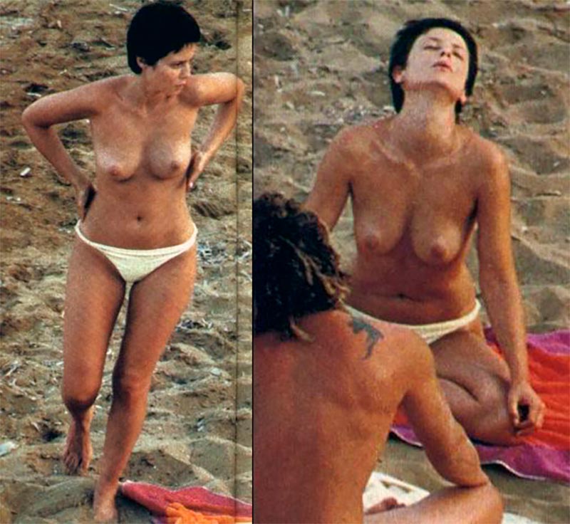 Aitana Sánchez Gijón Topless Pillada Paparazzi