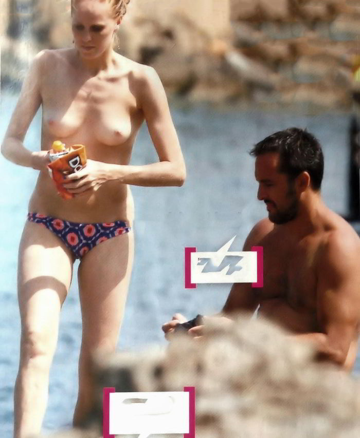 María Castro Topless Playa