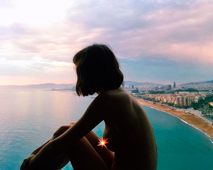 Úrsula Corberó desnuda en Instagram