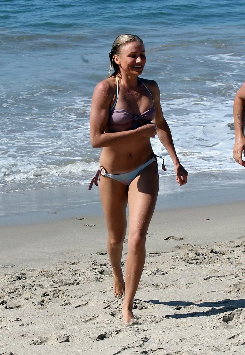 Cameron Diaz Fotos Bikini Playa Sexy 6