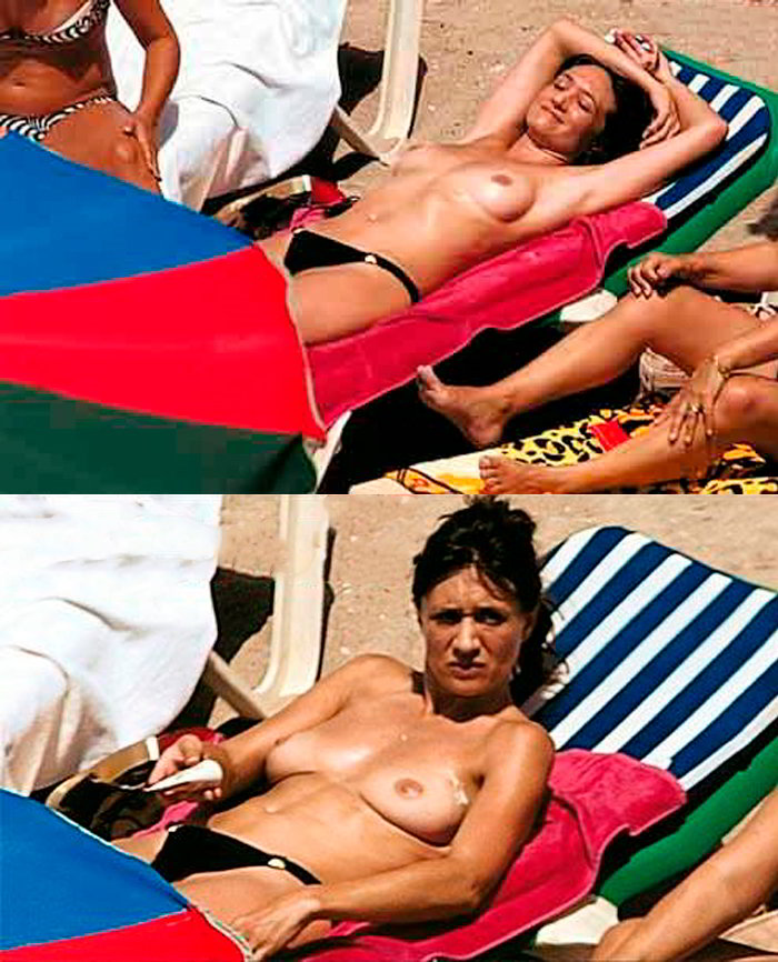 María Botto Topless Interviu