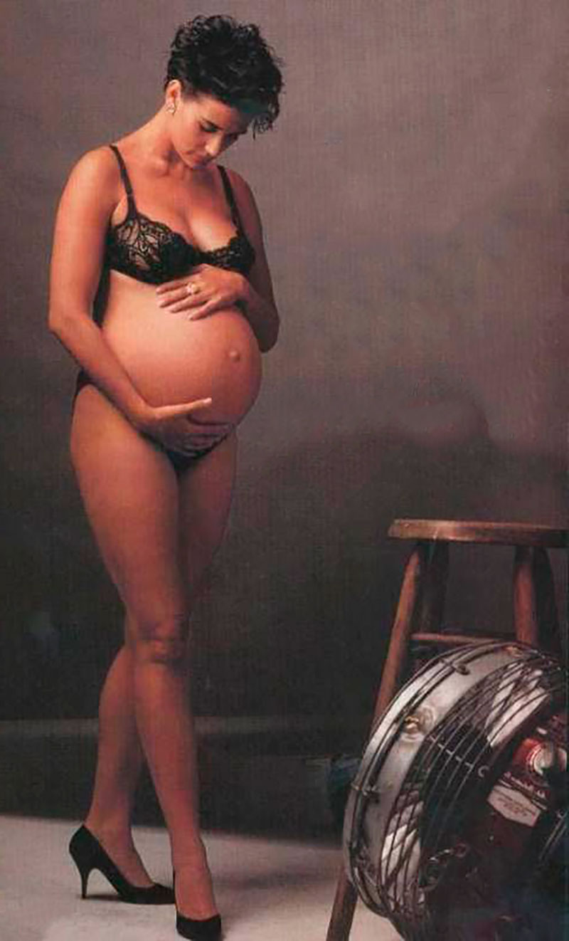 Demi Moore Desnuda Embarazada Revista Vanity Fair 2
