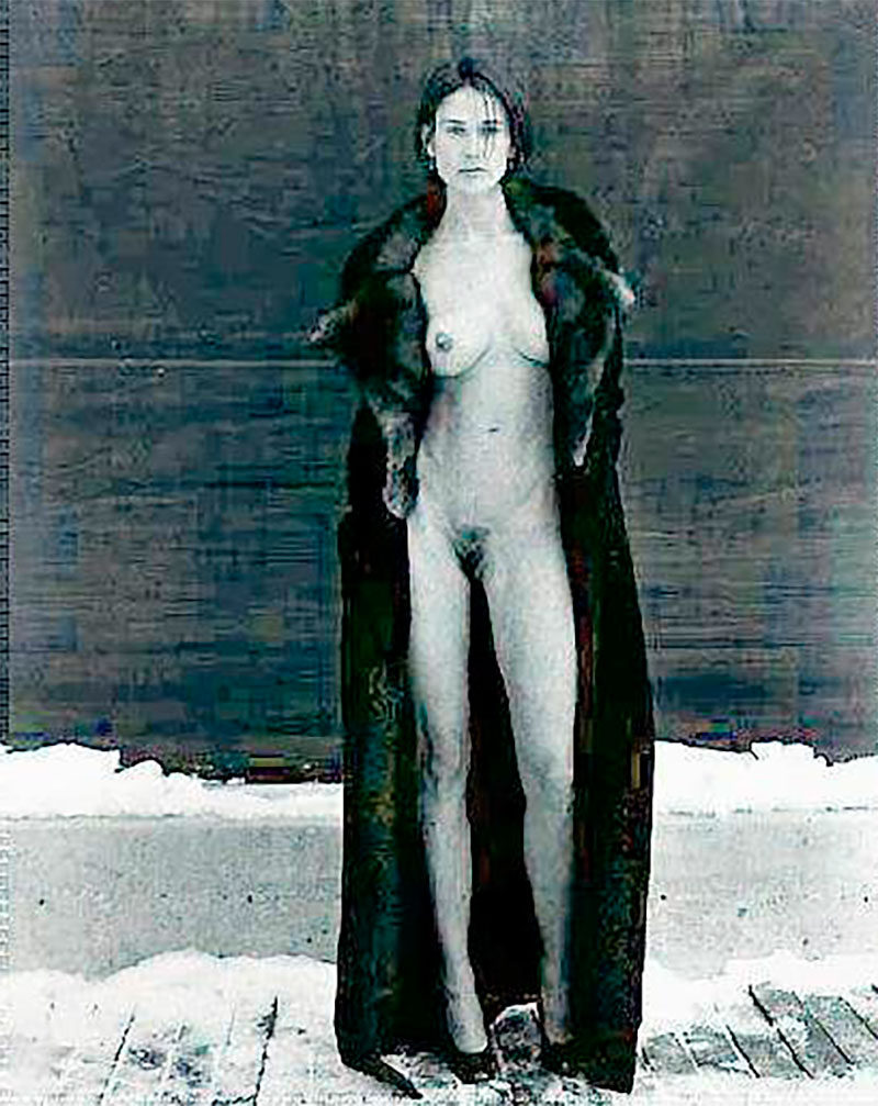 Demi Moore Desnuda Posado Revista Moda