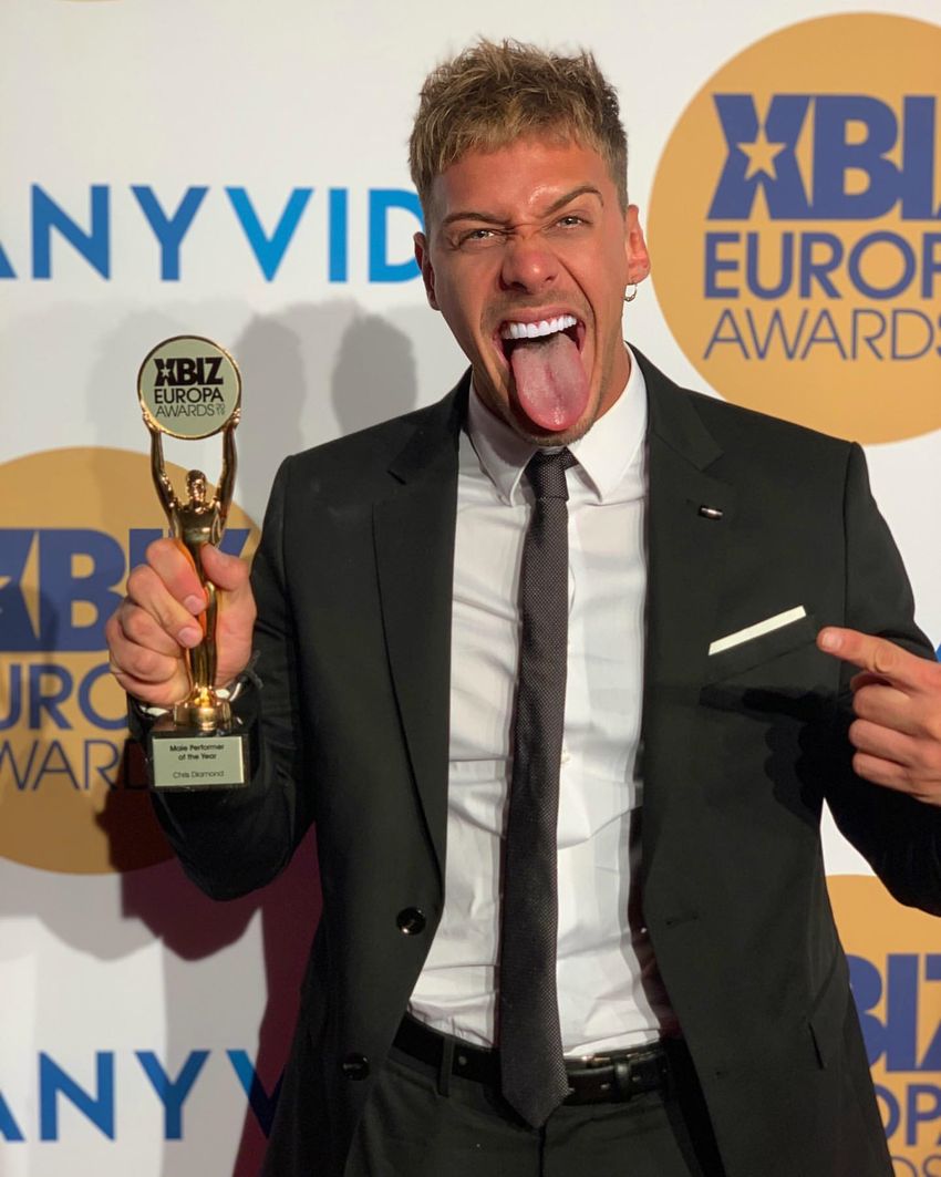 Chris Diamond Xbiz 2019 ganador