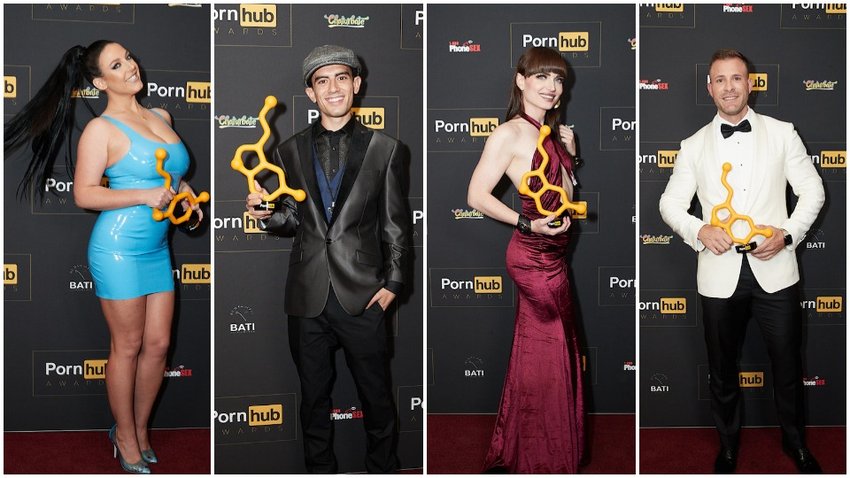 Premios ceremonia ganadores PornHub Awards 2019