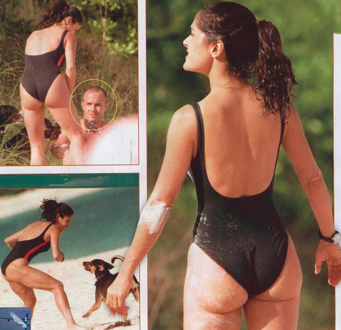 Salma Hayek fotos bikini vacaciones 3