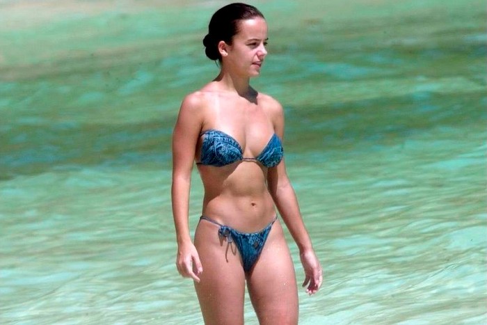 Alizée fotos vacaciones Seychelles cuerpo bikini 4