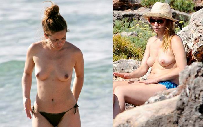 María Adánez Enseña Tetas Vacaciones Playa 4