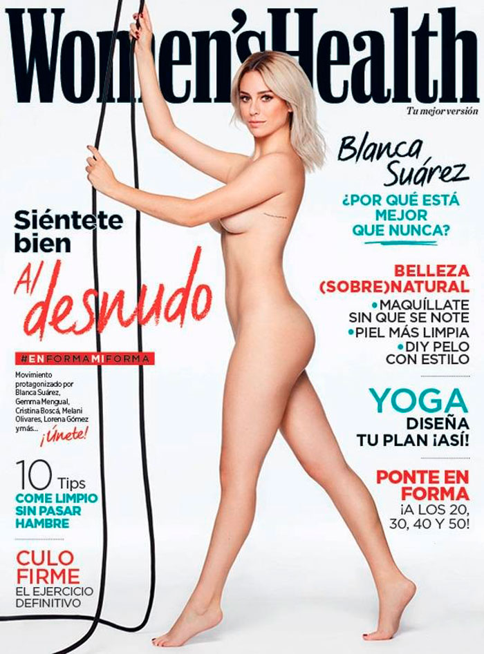 Blanca Suárez Desnuda Portada Revista Women's Health 2