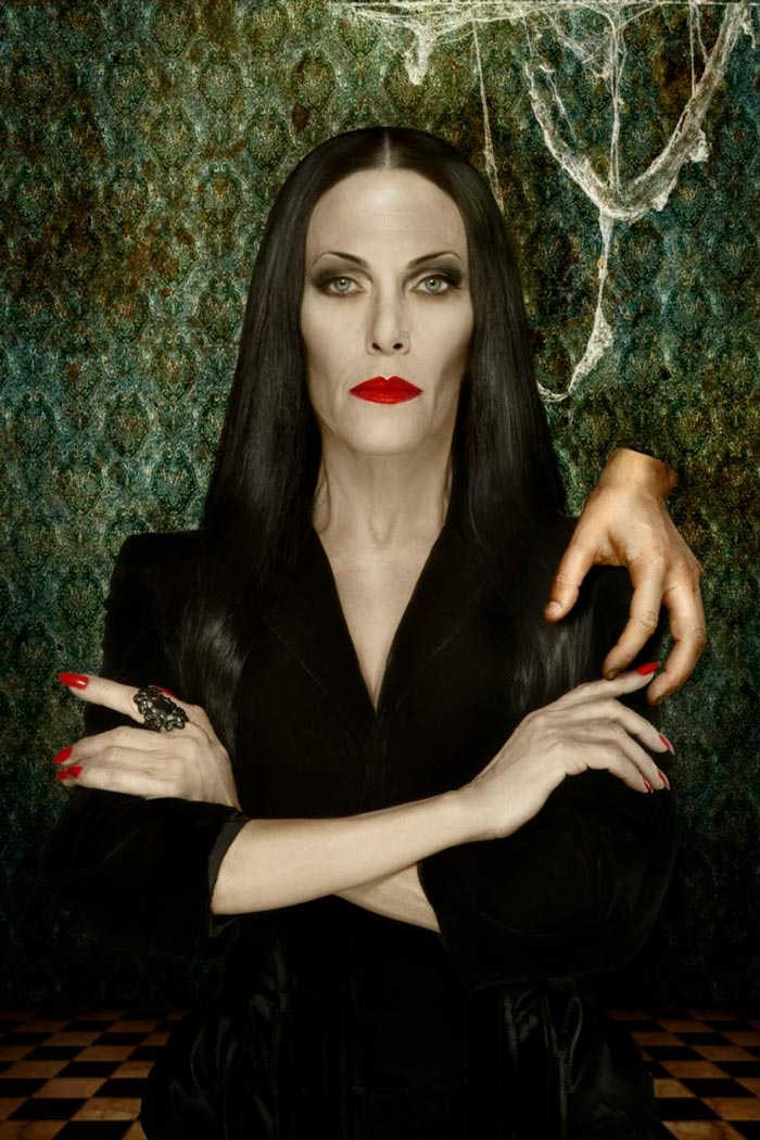 Carmen Conesa Morticia Addams Musical