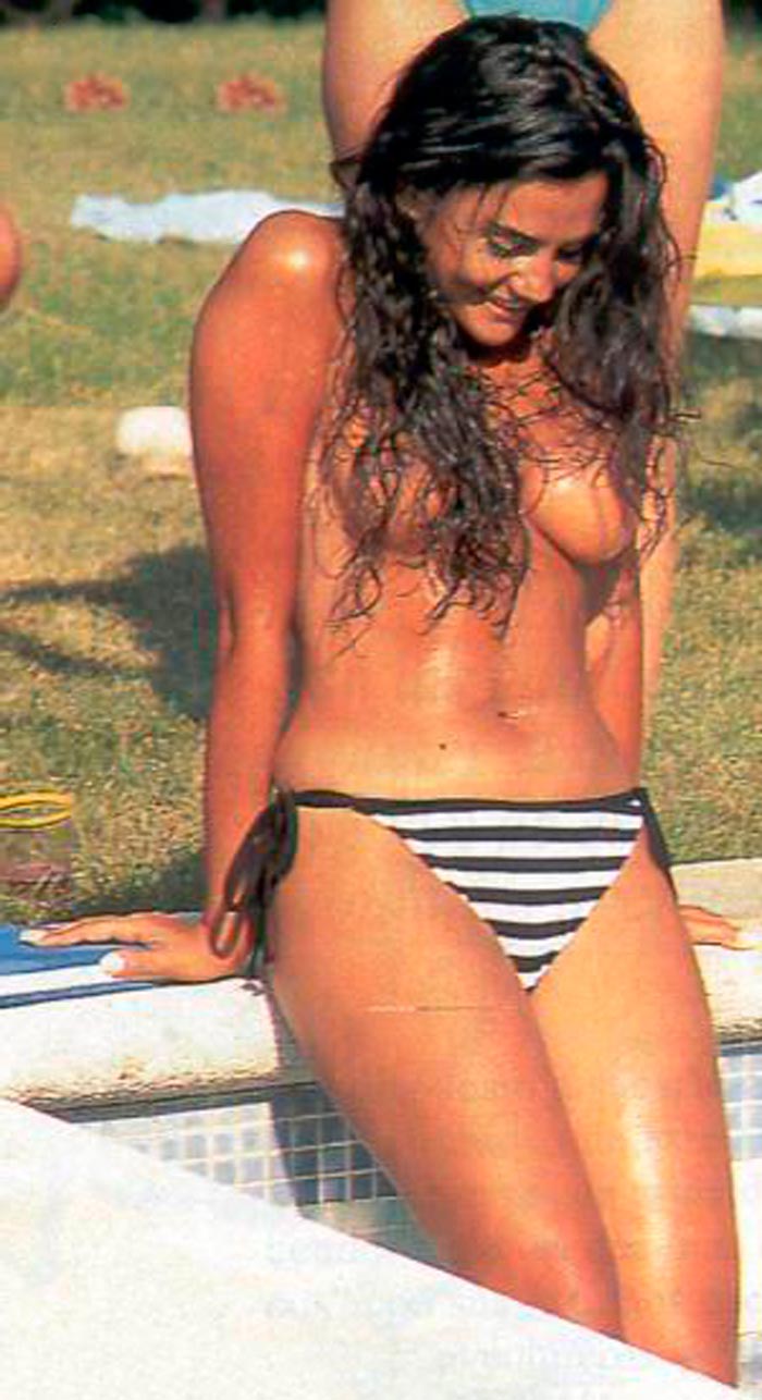 Sylvia Pantoja Pillada Topless Robado Paparazzi 9