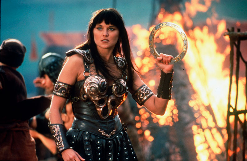 Lucy Lawless Actriz Xena Princesa Guerrera