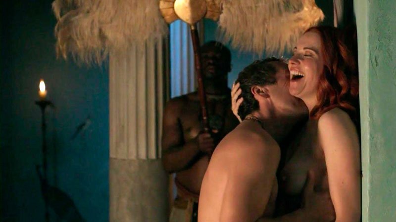 Lucy Lawless Escenas Calientes Serie Spartacus