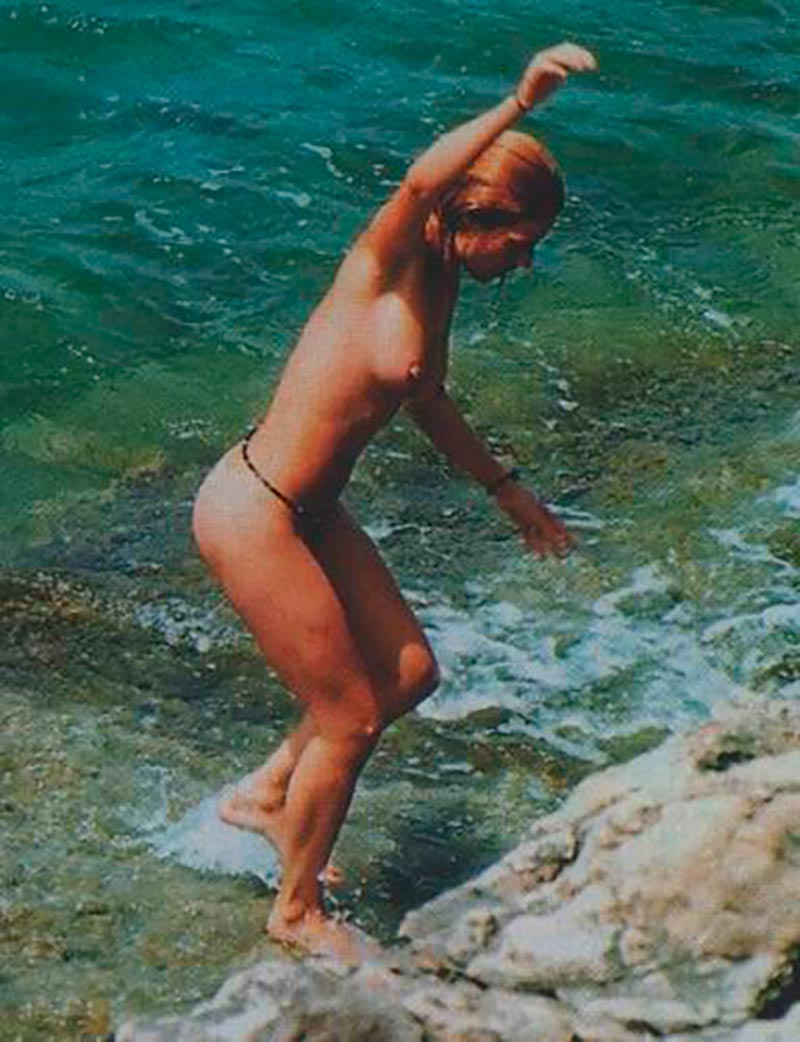 Silke Actriz Pillada Desnuda Playa