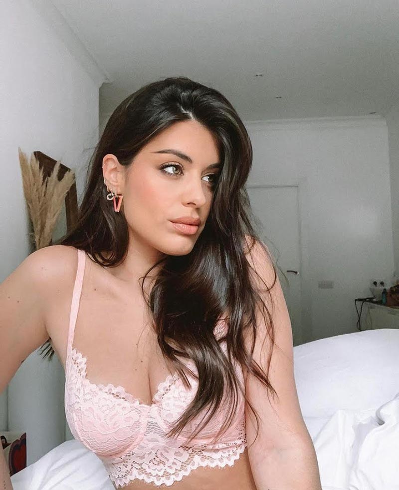 Dulceida Sujetador Sexy Lencería Fina