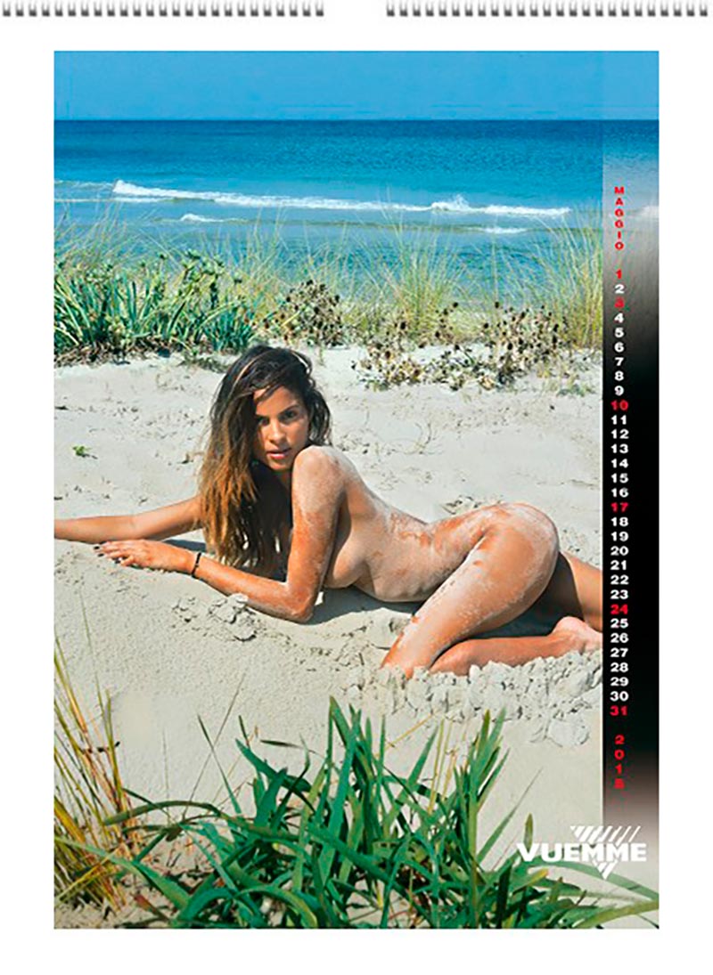 Mariana Rodríguez Desnuda Calendario Vuemme 5