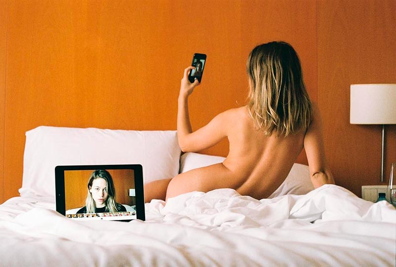Kimberley Tell Topless Playa Fotos Instagram Censura 6