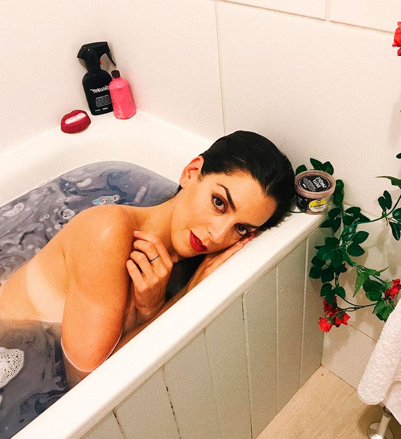 Ruth Lorenzo Desnuda Bañera Foto Instagram