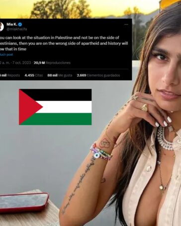 Mia Khalifa Expresa Su Apoyo Hacia Palestina Y Genera Polemica